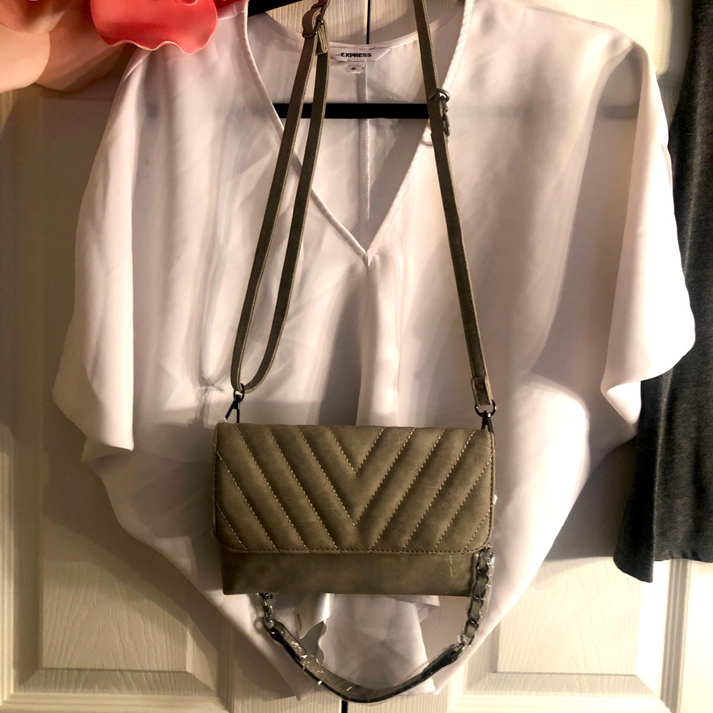 Faux leather bag like new